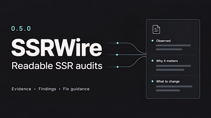 An audit report should still