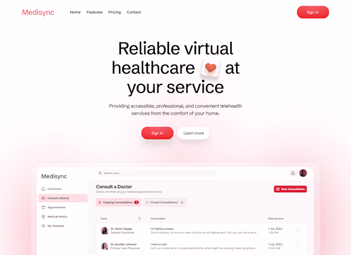 Medisync - Remote Healthcare 