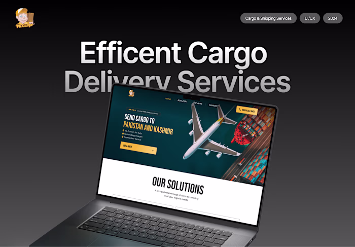 Logistics Website — UI UX Design