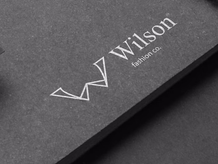 Wilson fashion Co - Logo Design