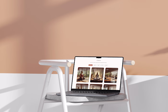 Floga — Yoga Studio Website Concept