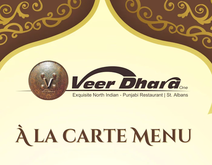 A La Carte Menu