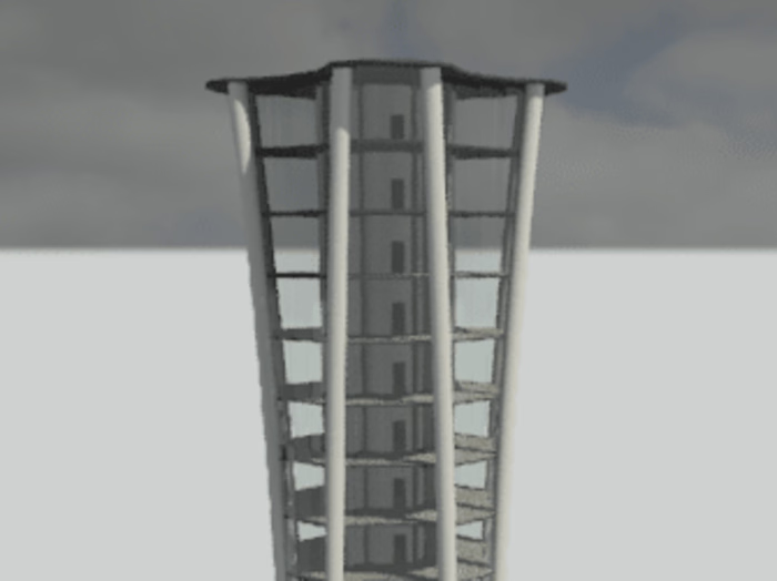 Skyscraper BIM Model