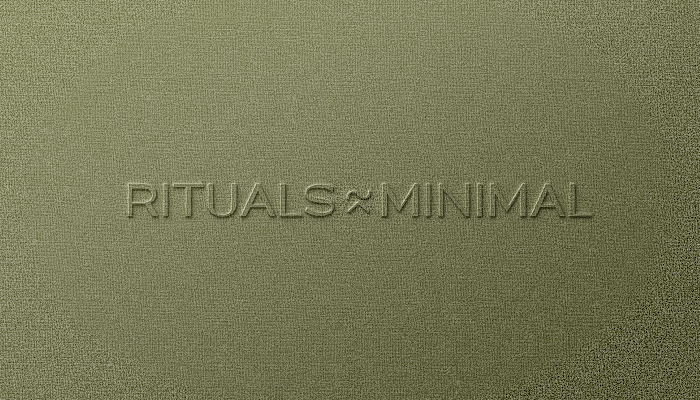🤎 RITUALS MINIMAL