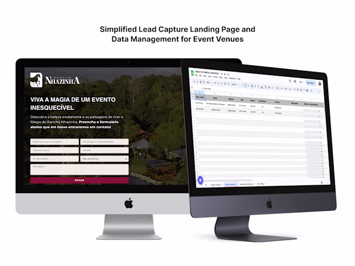 Event Venue Landing Page
