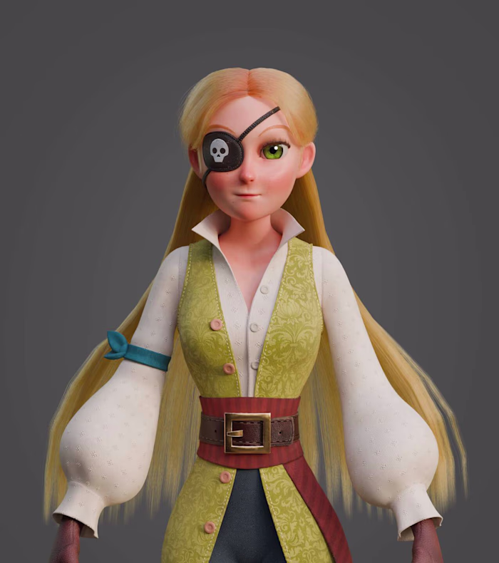 3D Stylized character