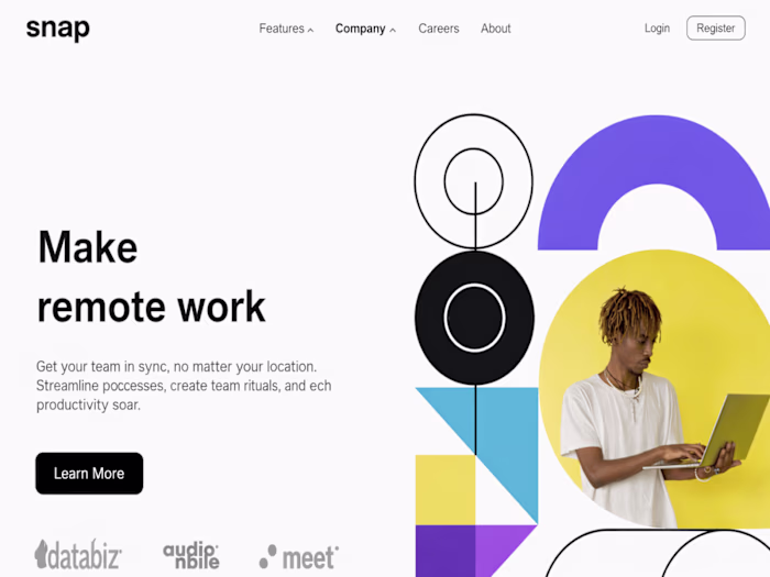 UI Landing page