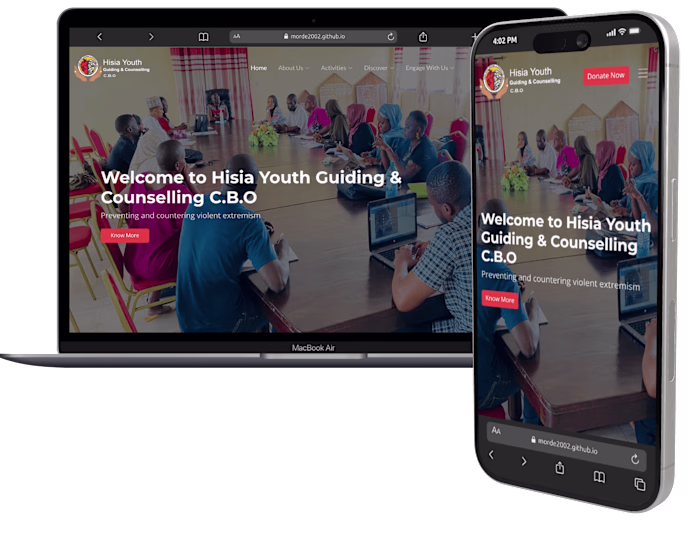 Created a responsive platform that