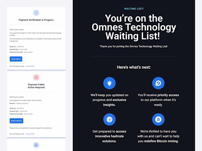 For Omnes, we designed a