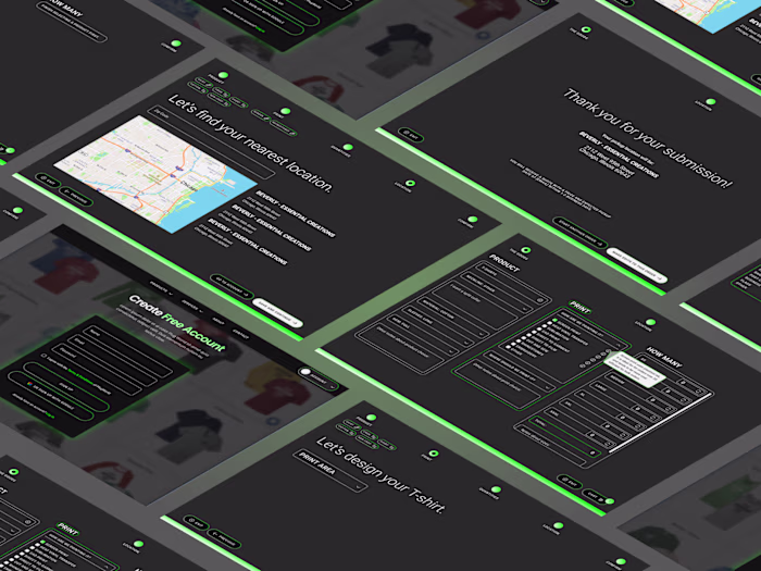 Product roadmap + UX strategy for print-on-demand SaaS platform