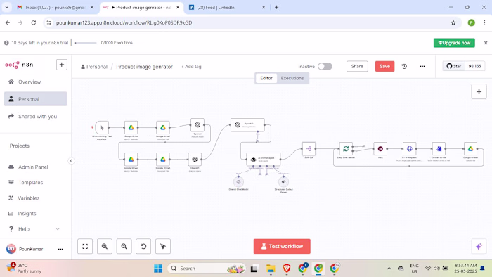AI-Powered Image Generation Workflow for Ads