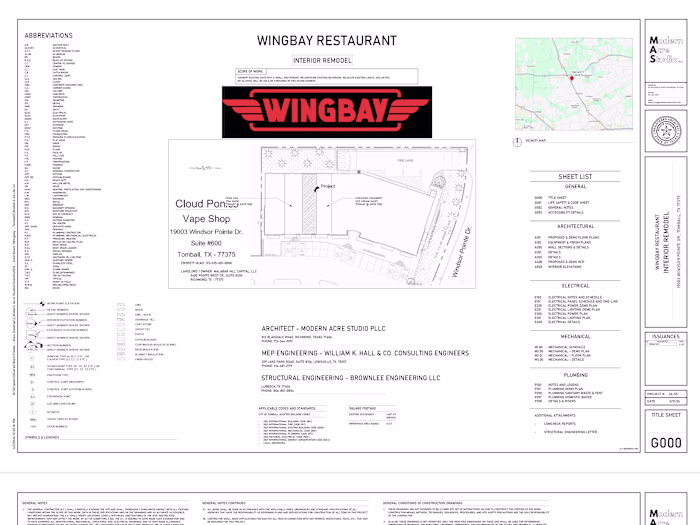 Restaurant Interior Remodel Tomball, Texas