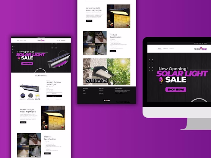 Thinko One full website development