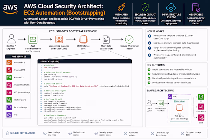 Project Title
AWS Cloud Security Architect:
