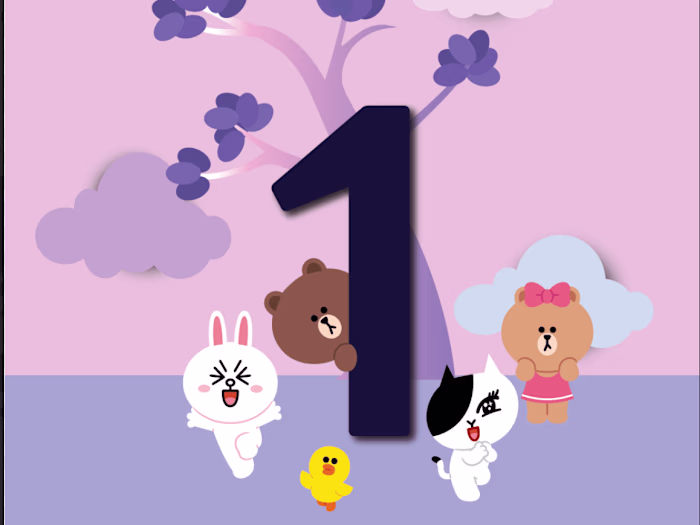 WINTERBEAR x LINE FRIENDS social media posts