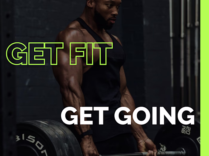 Gohard fitness landing page