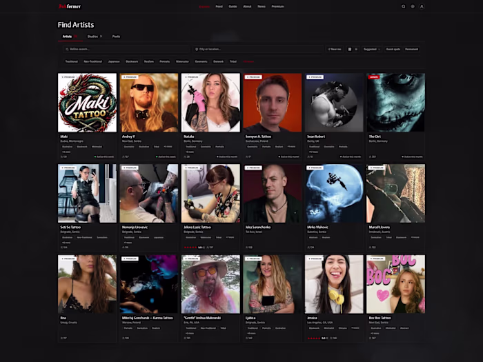 Inkformer is a platform for