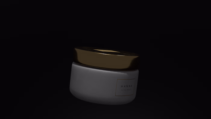 Hanna Moisturizer Cream rendered.