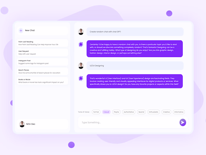 Chat GPT Redesign