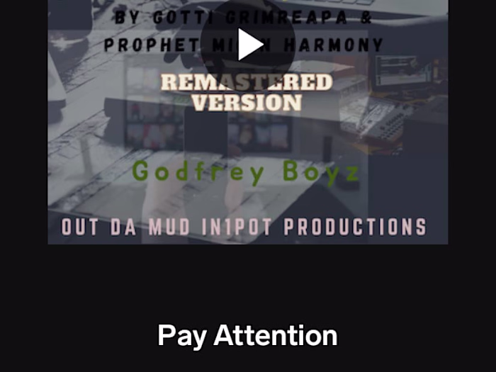 Prophet Mic N Harmony - Pay Attention
