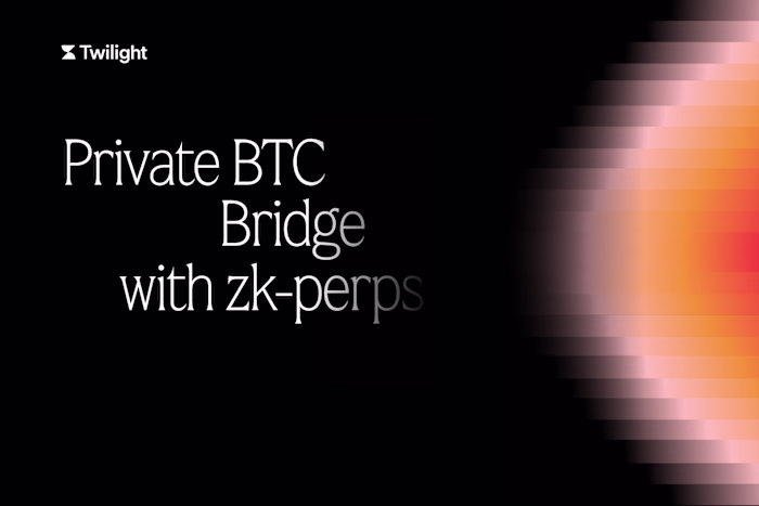 Twilight - A privacy-first Bitcoin