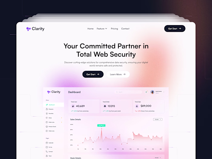 Clarity Saas & startup Business 