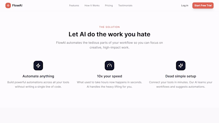 Designed and developed a conversion-focused