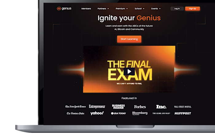 AI-Focused Website Development for Genius Group AI
