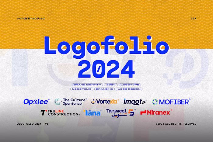 Logofolio 2024 - Logos & Marks Vol. 01