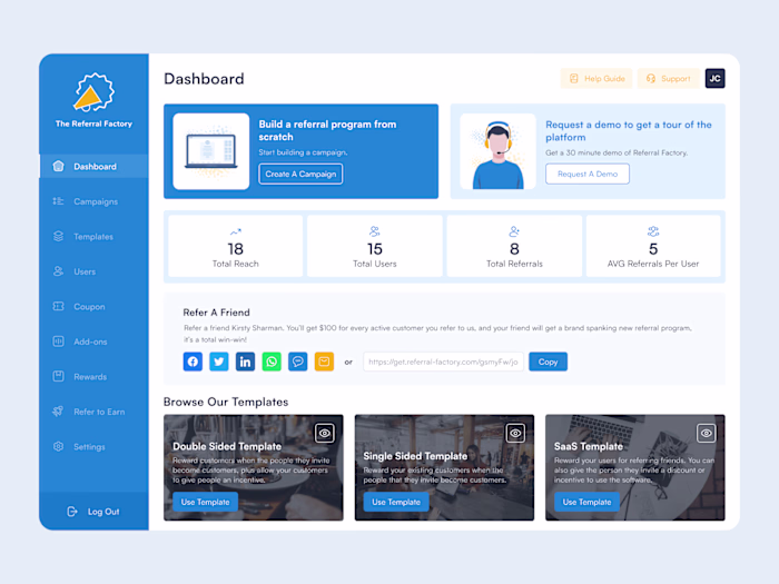 Referral-factory
