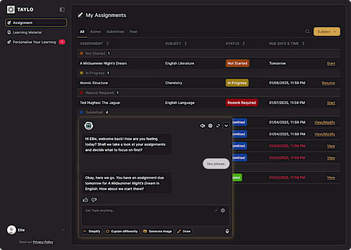 Web Design | AI-Powered Education Tool Development