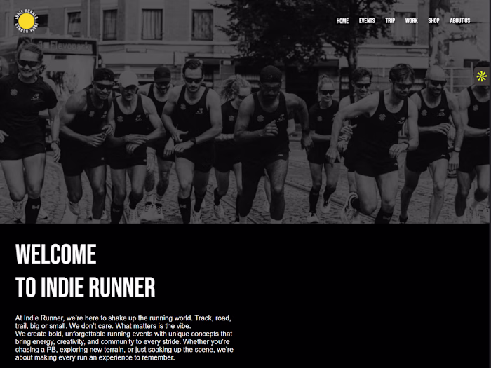 I recently built Indie Runner, a high-energy running events ...