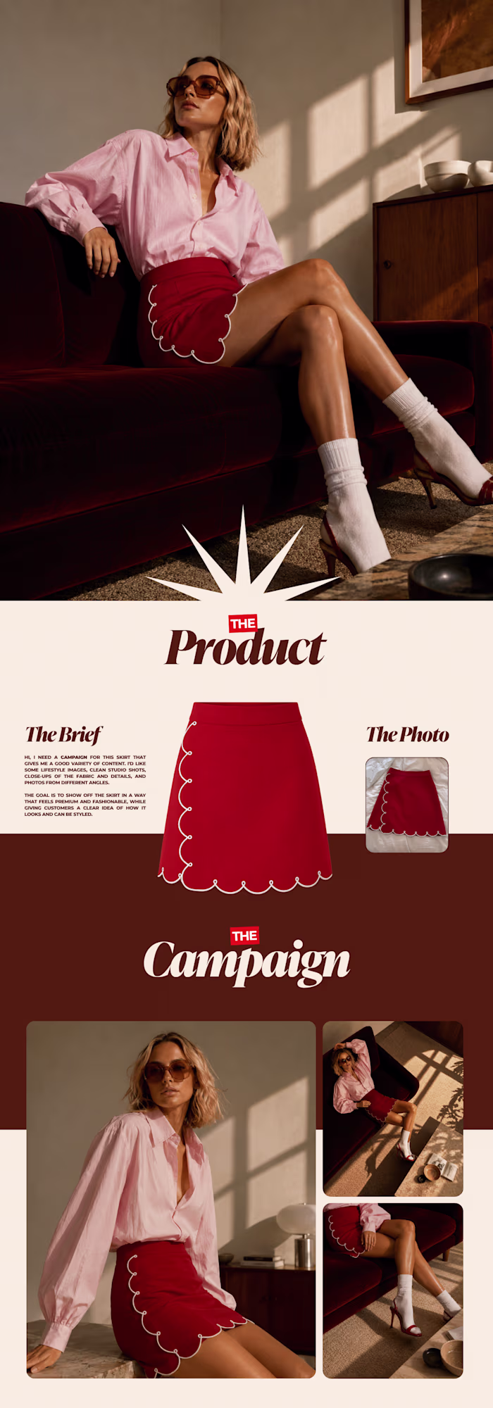From Product to Campaign: AI Fashion Photography