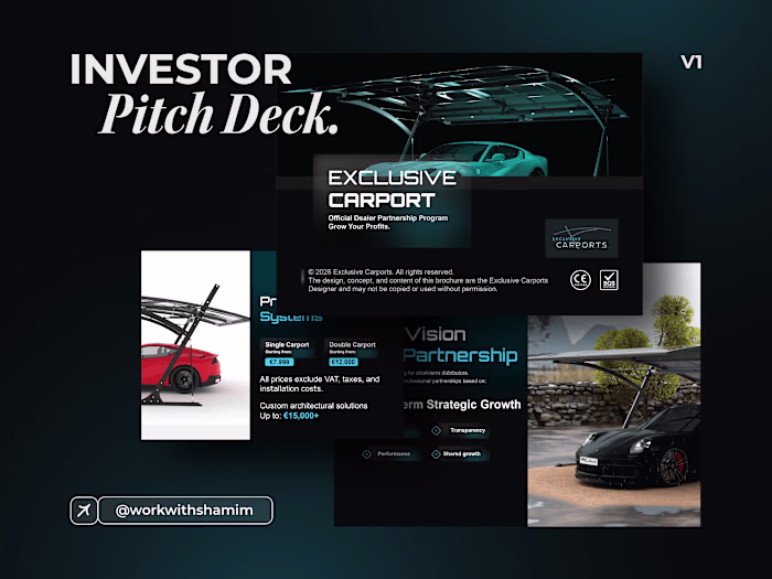 Luxury Investor Pitch Deck Presentation