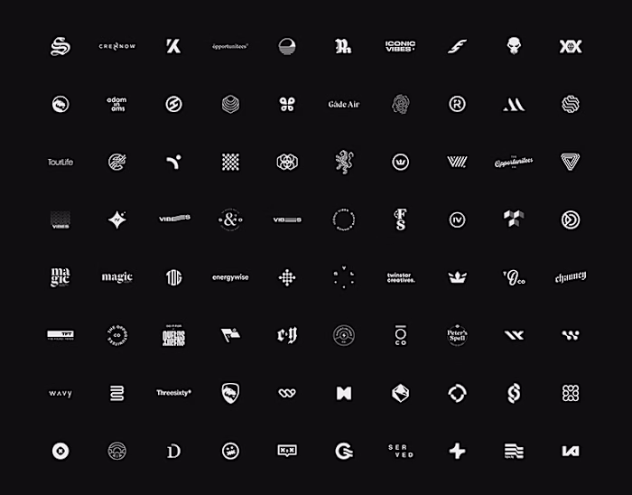 Logofolio - 100+ Logos by Sylvan Hillebrand
