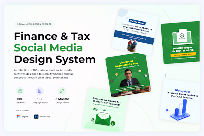 Finance & Tax Social Media Campaigns