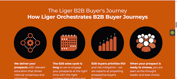 Liger Partners – Corporate Website Design & Webflow Development