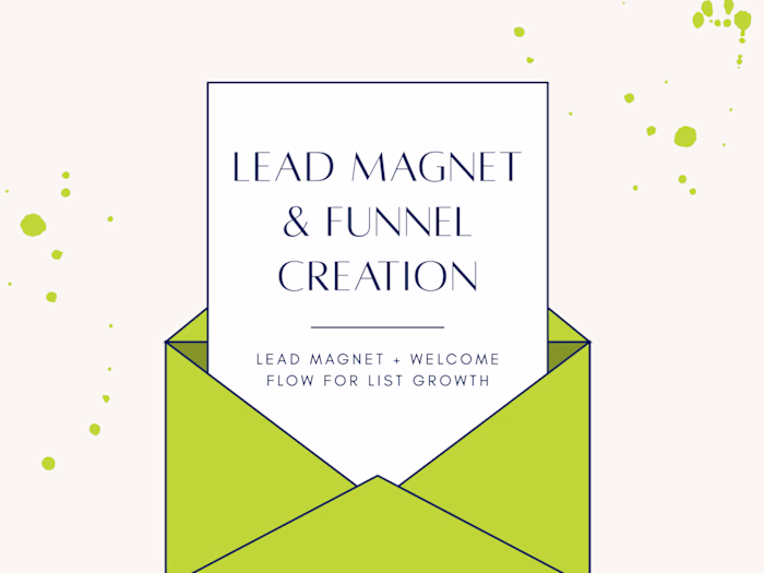 Lead Magnet + Welcome Flow for List Growth