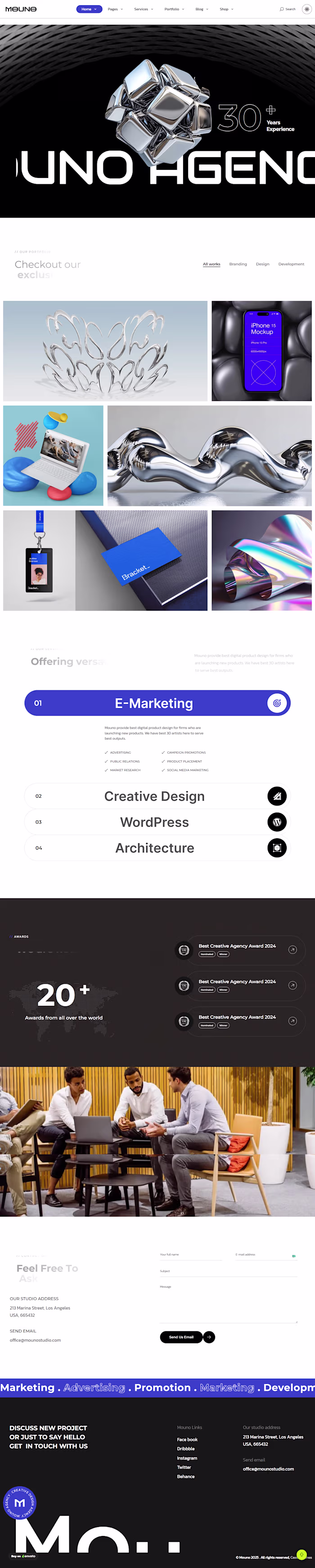 Wordpress Business Website
