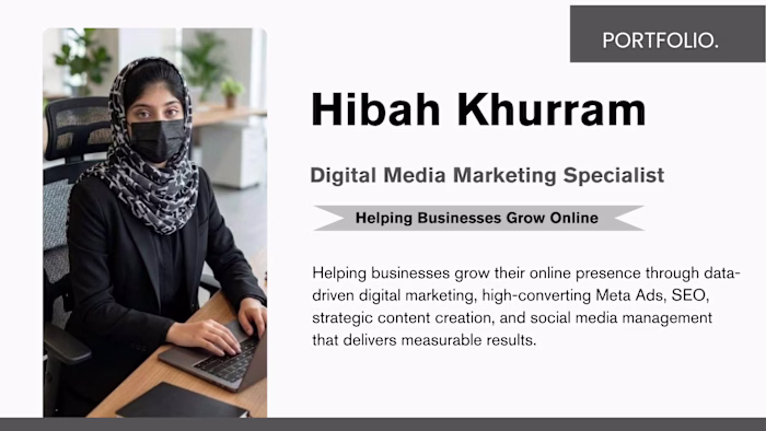 Digital Marketing Specialist & Full-Stack Graphic Designer H...
