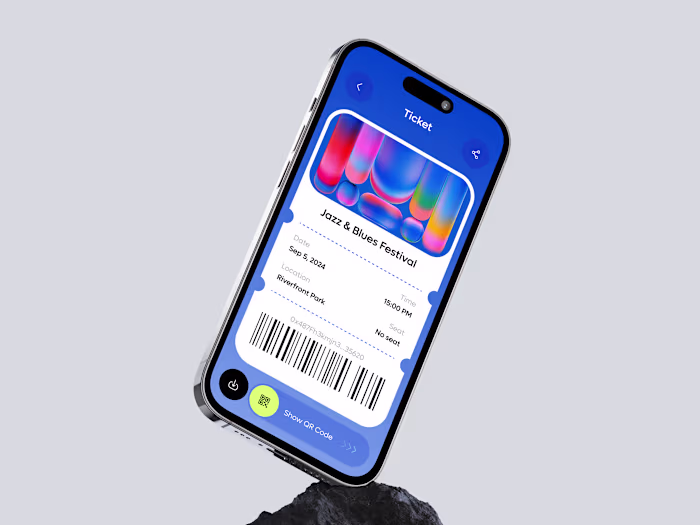 🎫 Mobile design for event platform | Hyperactive