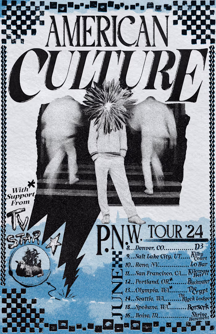 American Culture Tour Poster 2024