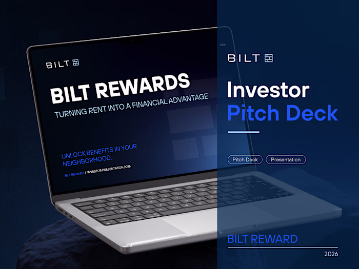 Investor-Ready Fintech Pitch Deck for Bilt Rewards
