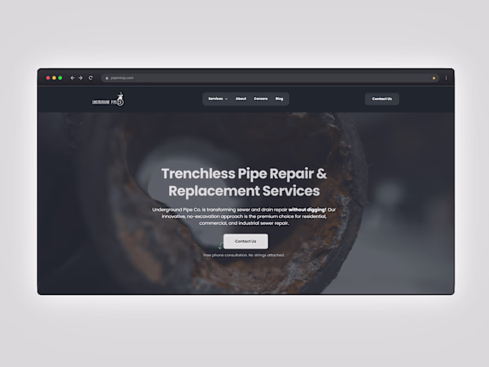 Pipeninja Trenchless Sewer Services