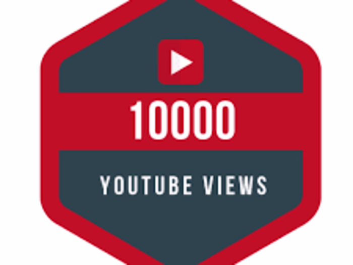 we will provide you get 1000 to 10000 video view on youtube