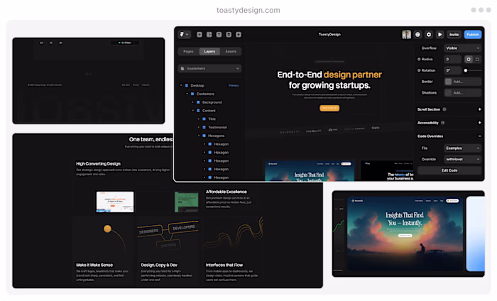 Toasty Design - Framer Website
LIVE