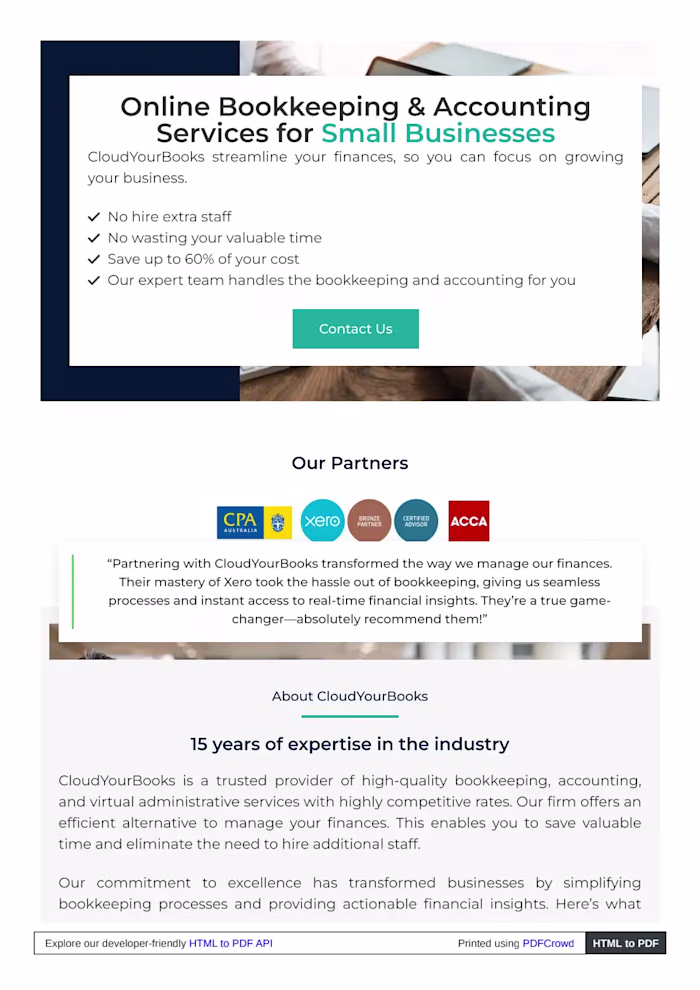 Website Copywriting for Cloudyourbook.com