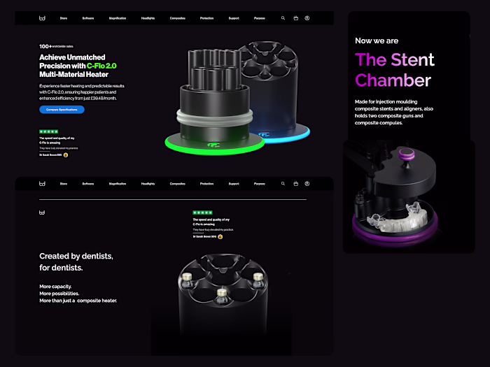 C-Flo Landing Page