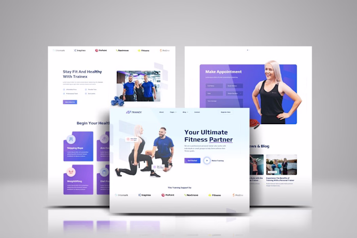 Kajabi Fitness Coaching Website and Online Training Platform