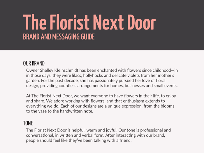Key Messaging & Brand Guide